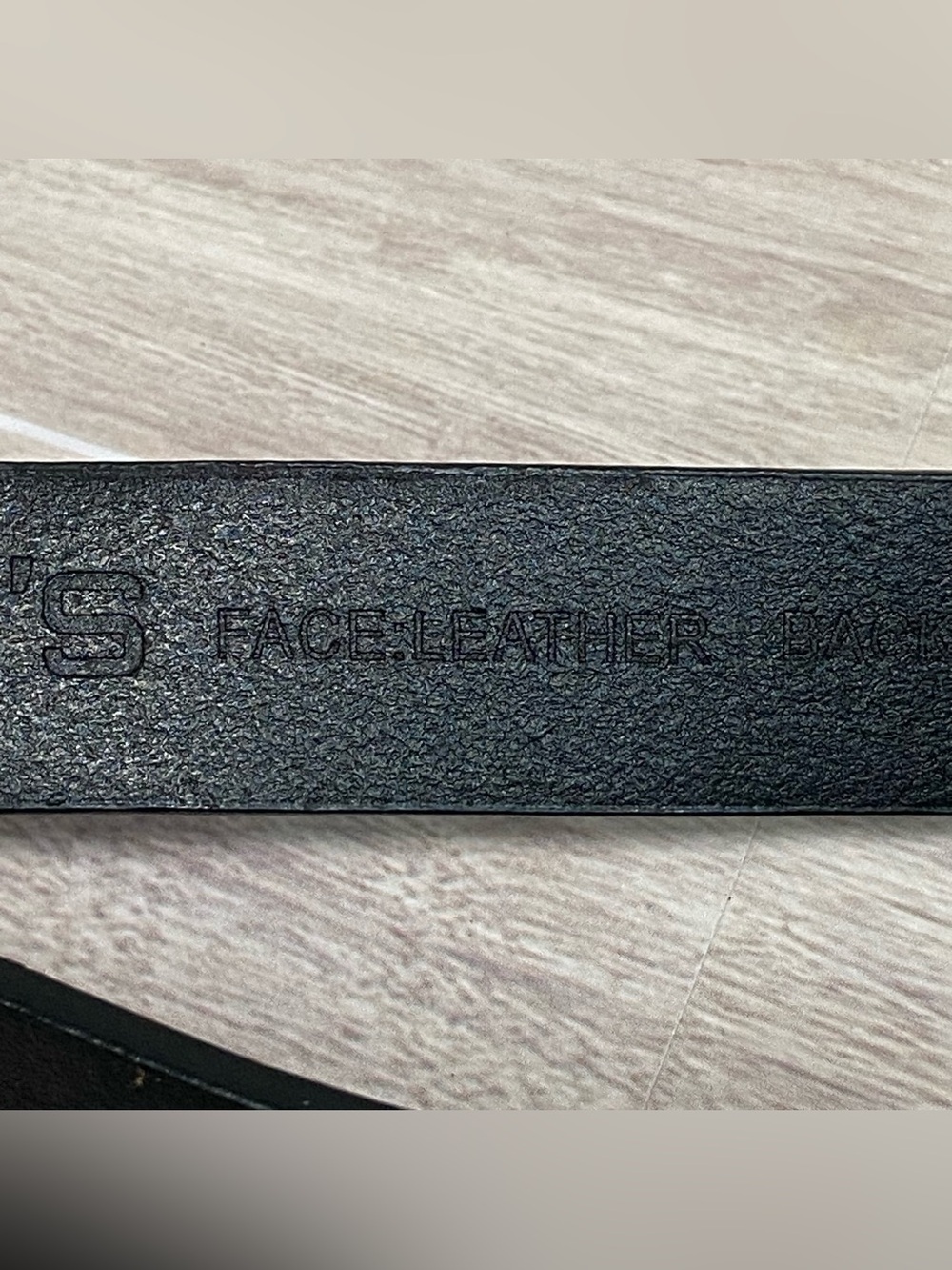 CHICO'S / Black Leather Silver Buckle Adjustable Belt - Picture 5 of 14